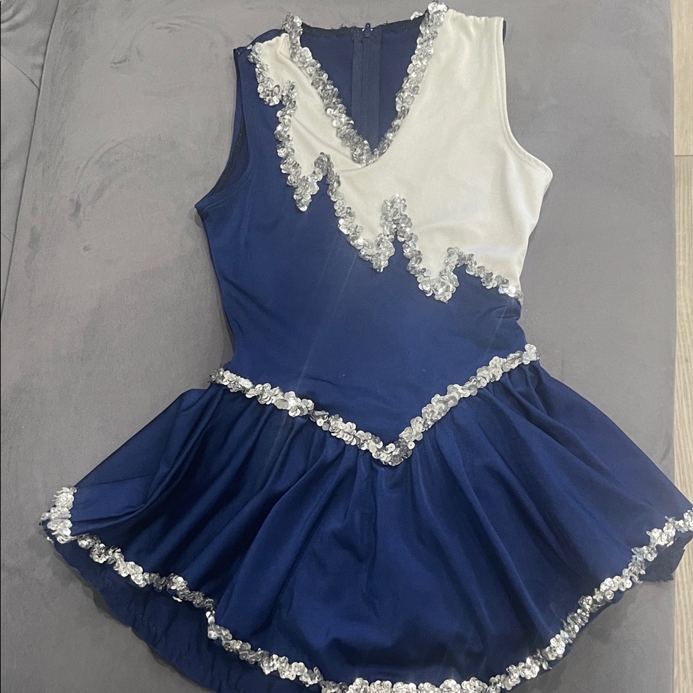 Kids Blue and White Costume Dress
